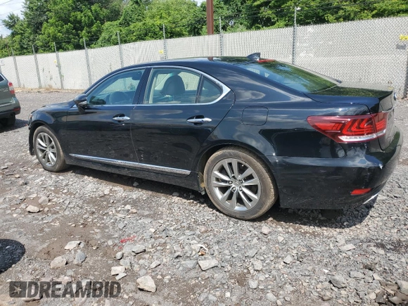2015 Lexus LS 460 with VIN JTHCL5EF0F5025490, listed as a Copart auction lot 64000615 with 203,507 mi miles and Salvage title. Bid and sale history available at DreamBid. Image 2.
