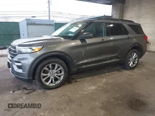 2022 Ford Explorer XLT with VIN 1FMSK8DH8NGB25128, listed as a IAAI auction lot 41966881 with 19,190 mi miles and . Bid and sale history available at DreamBid. Image 2.