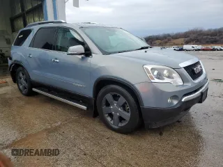2008 GMC Acadia SLT2 with VIN 1GKEV33748J191403, listed as a Copart auction lot 47474875 with 161,103 mi miles and Salvage Title. Bid and sale history available at DreamBid. Image 4.