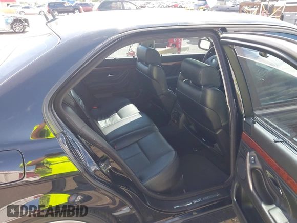2001 BMW 7 Series 740i with VIN WBAGG83481DN86607, listed as a IAAI auction lot 42686666 with 115,753 mi miles and . Bid and sale history available at DreamBid. Image 8.