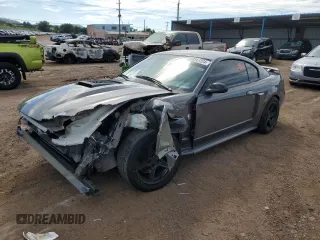 2004 Ford Mustang Premium Mach 1 with VIN 1FAFP42R24F212447, listed as a Copart auction lot 68847224 with Not provided miles and Non repairable. Bid and sale history available at DreamBid. Image 1.