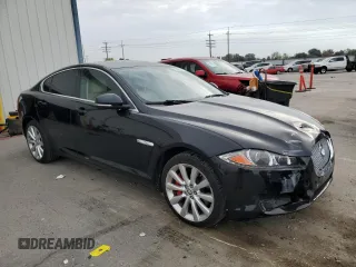 2013 Jaguar XF V6 SC with VIN SAJWJ0EF3D8S85693, listed as a Copart auction lot 75660304 with 70,565 mi miles and Salvage Title. Bid and sale history available at carsss.com. Image 4.