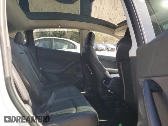 2021 Tesla Model Y Performance with VIN 5YJYGDEF9MF268006, listed as a Copart auction lot 49082695 with 69,743 mi miles and Salvage Title. Bid and sale history available at DreamBid. Image 10.