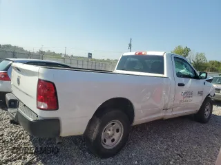 2021 Ram 1500 Tradesman with VIN 3C6JR6DG4MG614546, listed as a Copart auction lot 71808964 with 76,287 mi miles and Salvage title. Bid and sale history available at DreamBid. Image 3.