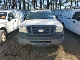 2008 Ford F-150 XL with VIN 1FTRF12288KB95002, listed as a Copart auction lot 46061675 with 125,644 mi miles and Clean Title. Bid and sale history available at carsss.com. Image 5.
