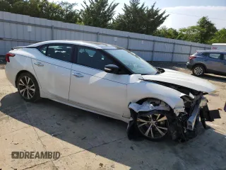 2017 Nissan Maxima SL with VIN 1N4AA6AP1HC376982, listed as a Copart auction lot 62592025 with 62,123 mi miles and Salvage title. Bid and sale history available at DreamBid. Image 4.