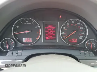 2004 Audi A4 1.8T with VIN WAUVC68E34A262690, listed as a Copart auction lot 50003165 with 113,996 mi miles and Salvage Title. Bid and sale history available at carsss.com. Image 9.