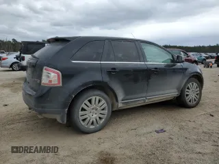 2008 Ford Edge Limited with VIN 2FMDK49C88BA98474, listed as a Copart auction lot 47703155 with 214,960 mi miles and Salvage Title. Bid and sale history available at carsss.com. Image 3.