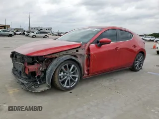 2019 Mazda 3 z VIN JM1BPAJM5K1119090, wystawiony jako Copart lot #53855995 z przebiegiem 33 087 mil mil oraz Szkoda całkowita • Salvage title. Historia ofert i sprzedaży dostępna na DreamBid. Obrazek 1.