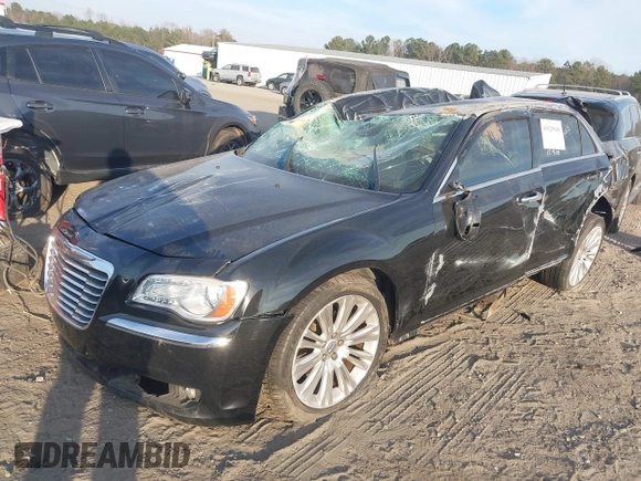 2014 Chrysler 300 with VIN 2C3CCAEGXEH120136, listed as a IAAI auction lot 41020040 with 125,887 mi miles. Bid and sale history available at carsss.com. Image 17.