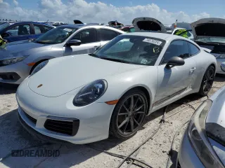 2019 Porsche 911 Carrera with VIN WP0AA2A96KS104011, listed as a Copart auction lot 76576224 with 3,807 mi miles and Non Repairable. Bid and sale history available at DreamBid. Image 1.