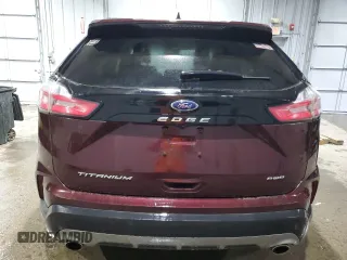2022 Ford Edge Titanium with VIN 2FMPK4K99NBA68472, listed as a Copart auction lot 87975845 with 41,177 mi miles and Salvage Title. Bid and sale history available at carsss.com. Image 6.