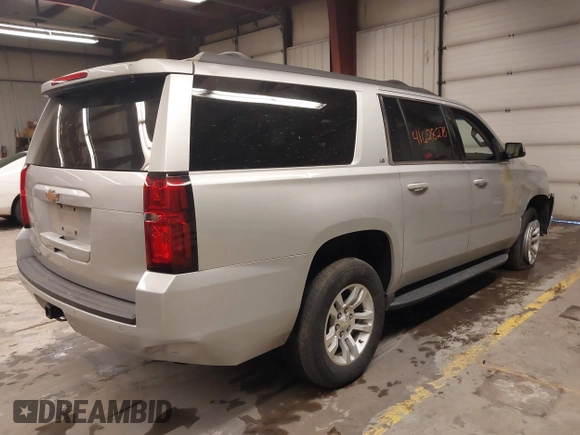 2016 Chevrolet Suburban LS with VIN 1GNSKGKC7GR469795, listed as a IAAI auction lot 41628278 with 47,919 mi miles. Bid and sale history available at carsss.com. Image 4.