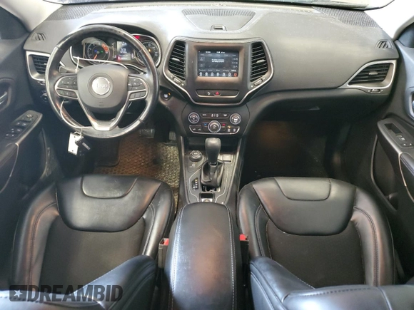 2019 Jeep Cherokee Altitude with VIN 1C4PJMLN9KD492310, listed as a Copart auction lot 54494755 with 109,733 mi miles and Non Repairable. Bid and sale history available at carsss.com. Image 8.