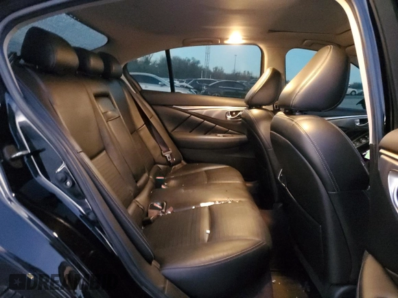 2017 Infiniti Q50 Red Sport 400 with VIN JN1FV7AR0HM871358, listed as a Copart auction lot 84252014 with 92,986 mi miles and Salvage Title. Bid and sale history available at carsss.com. Image 10.