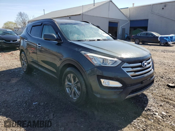 2013 Hyundai Santa Fe Sport with VIN 5XYZUDLB4DG057723, listed as a Copart auction lot 49212865 with 175,113 mi miles and Salvage Title. Bid and sale history available at carsss.com. Image 4.