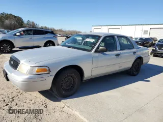 2001 Ford Crown Victoria Police Police Interceptor with VIN 2FAFP71W91X155494, listed as a Copart auction lot 89142975 with 116,633 mi miles and Salvage Title. Bid and sale history available at carsss.com. Image 1.