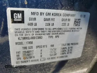 2021 Chevrolet TrailBlazer LS with VIN KL79MNSL4MB123663, listed as a Copart auction lot 69969144 with 30,519 mi miles and Salvage Title. Bid and sale history available at DreamBid. Image 13.