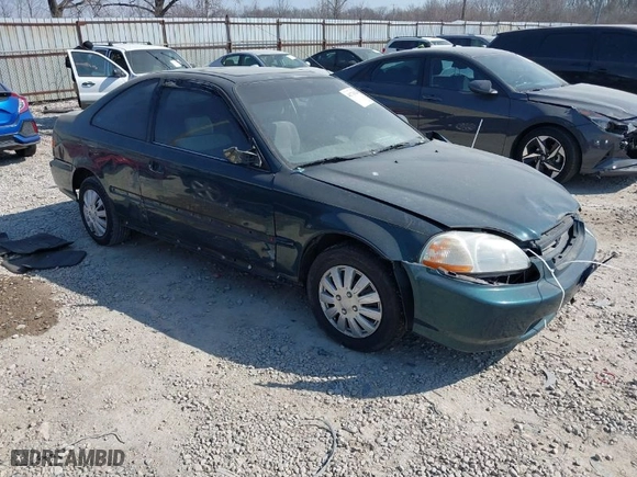 1998 Honda Civic EX with VIN 1HGEJ8249WL057484, listed as a IAAI auction lot 41776124 with 203,020 mi miles. Bid and sale history available at carsss.com. Image 1.