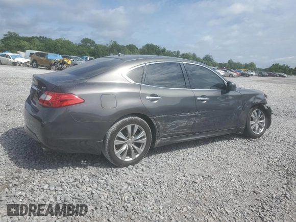 2013 Infiniti M с VIN JN1BY1AP4DM511005, выставлен на аукционе Copart как лот 57315045 с пробегом 184 025 миль миль и Списание • Salvage title. История ставок и продаж доступна на DreamBid. Изображение 3.