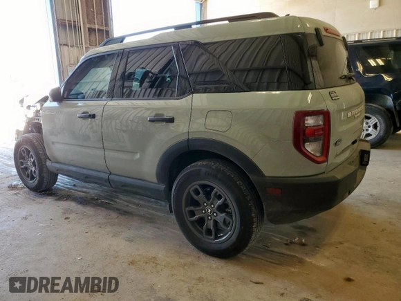 2024 Ford Bronco Sport Big Bend с VIN 3FMCR9B63RRF27161, выставлен на аукционе Copart как лот 59238505 с пробегом 22 150 миль миль и Списание • Salvage title. История ставок и продаж доступна на DreamBid. Изображение 2.