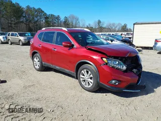 2015 Nissan Rogue SL with VIN 5N1AT2MTXFC927747, listed as a IAAI auction lot 41336830 with 82,098 mi miles. Bid and sale history available at carsss.com. Image 1.