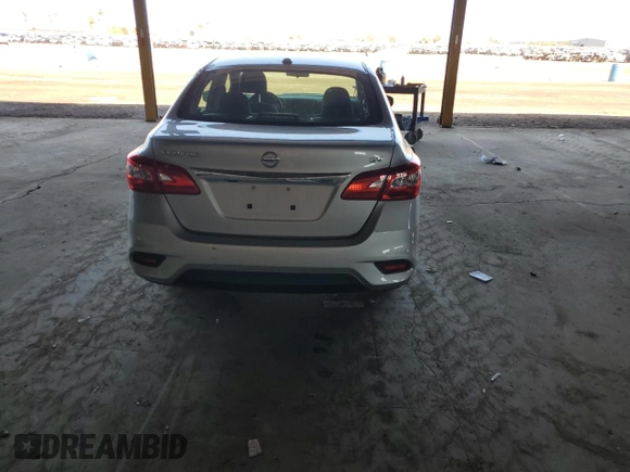 2019 Nissan Sentra S with VIN 3N1AB7APXKY278368, listed as a Copart auction lot 54526855 with 77,944 mi miles and Salvage Title. Bid and sale history available at carsss.com. Image 6.