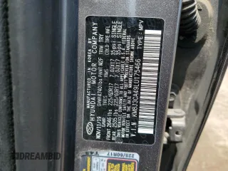 2020 Hyundai Tucson Value с VIN KM8J3CA49LU175466, выставлен на аукционе Copart как лот 59595525 с пробегом 116 284 миль миль и Чистый • Clean title. История ставок и продаж доступна на DreamBid. Изображение 13.