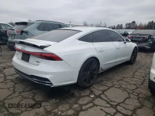 2019 Audi A7 Premium Plus with VIN WAUU2AF20KN024523, listed as a Copart auction lot 41583325 with 89,130 mi miles and Salvage Title. Bid and sale history available at carsss.com. Image 3.