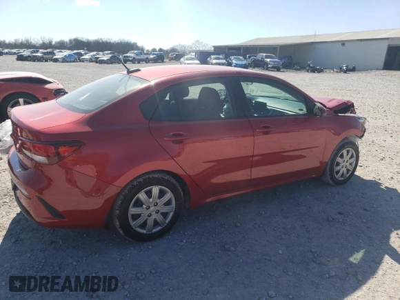 2022 Kia Rio S with VIN 3KPA24AD7NE474758, listed as a Copart auction lot 50734775 with 40,039 mi miles and Salvage Title. Bid and sale history available at carsss.com. Image 3.