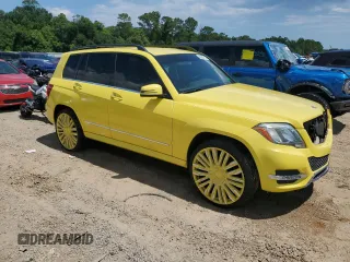 2015 Mercedes-Benz GLK 350 with VIN WDCGG5HB9FG353182, listed as a Copart auction lot 60457114 with 115,118 mi miles and Salvage Title. Bid and sale history available at DreamBid. Image 4.