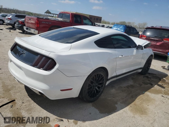 2015 Ford Mustang V6 z VIN 1FA6P8AM2F5359972, wystawiony jako Copart lot #52118485 z przebiegiem 130 957 mil mil oraz Szkoda całkowita • Salvage title. Historia ofert i sprzedaży dostępna na DreamBid. Obrazek 3.