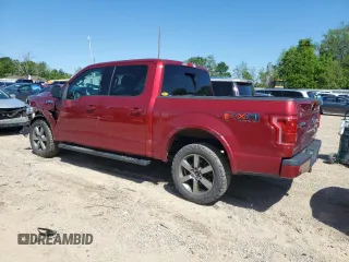 2015 Ford F-150 XLT with VIN 1FTEW1EF8FFB04698, listed as a Copart auction lot 51976625 with 130,817 mi miles and Salvage Title. Bid and sale history available at carsss.com. Image 2.