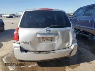 2009 Nissan Quest with VIN 5N1BV28U19N108037, listed as a Copart auction lot 75548664 with 107,011 mi miles and Salvage Title. Bid and sale history available at carsss.com. Image 6.