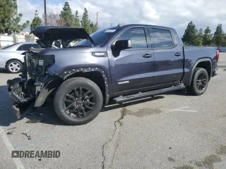 2022 GMC Sierra 1500 Elevation z VIN 3GTUUCEDXNG548397, wystawiony jako Copart lot #51472235 z przebiegiem 36 760 mil mil oraz Szkoda całkowita • Salvage title. Historia ofert i sprzedaży dostępna na DreamBid. Obrazek 1.