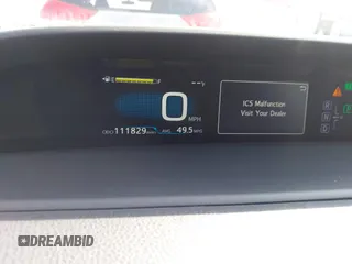 2018 Toyota Prius Two with VIN JTDKBRFU4J3060140, listed as a IAAI auction lot 41703144 with 111,829 mi miles. Bid and sale history available at carsss.com. Image 7.