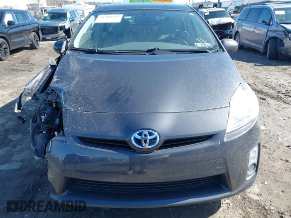 2011 Toyota Prius I with VIN JTDKN3DUXB5298300, listed as a IAAI auction lot 41988147 with 182,138 mi miles. Bid and sale history available at carsss.com. Image 12.