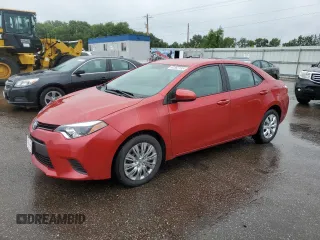 2014 Toyota Corolla L with VIN 5YFBURHE6EP008439, listed as a Copart auction lot 62362135 with 137,618 mi miles and Clean title. Bid and sale history available at DreamBid. Image 1.