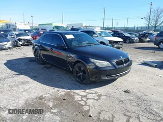 2008 BMW 5 Series 528xi with VIN WBANV13528CZ53661, listed as a IAAI auction lot 41573538 with 168,466 mi miles and . Bid and sale history available at carsss.com. Image 1.