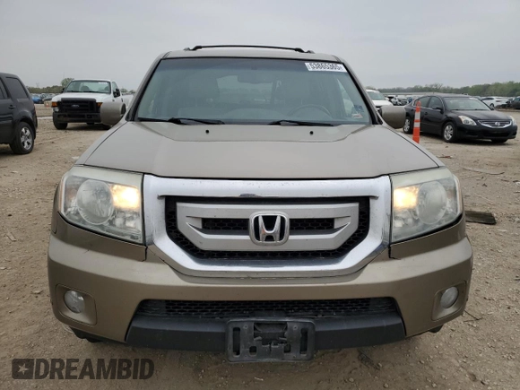 2011 Honda Pilot Touring with VIN 5FNYF4H99BB097019, listed as a Copart auction lot 53865365 with 260,357 mi miles and Salvage Title. Bid and sale history available at DreamBid. Image 5.