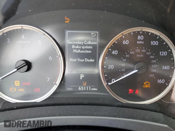 2021 Lexus IS with VIN JTHCA1D21M5109473, listed as a Copart auction lot 50994855 with 65,111 mi miles and Salvage Title. Bid and sale history available at carsss.com. Image 9.