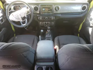 2023 Jeep Gladiator Overland with VIN 1C6HJTFG9PL547578, listed as a Copart auction lot 47018785 with 36,010 mi miles and Salvage Title. Bid and sale history available at carsss.com. Image 8.