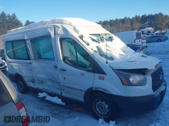 2019 Ford Transit XL with VIN 1FDZX2CM4KKB42724, listed as a IAAI auction lot 41589339 with 69,061 mi miles and . Bid and sale history available at DreamBid. Image 14.