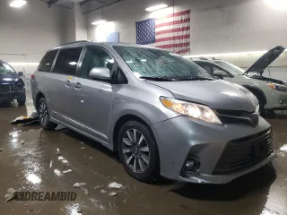 2018 Toyota Sienna XLE z VIN 5TDDZ3DC1JS197031, wystawiony jako Copart lot #44201715 z przebiegiem 180 475 mil mil oraz Szkoda całkowita • Salvage title. Historia ofert i sprzedaży dostępna na DreamBid. Obrazek 4.