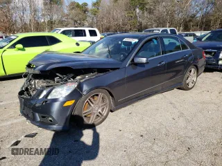 2010 Mercedes-Benz E-Class E 550 Luxury with VIN WDDHF9AB3AA231529, listed as a Copart auction lot 86983364 with 104,796 mi miles and Salvage Title. Bid and sale history available at carsss.com. Image 1.