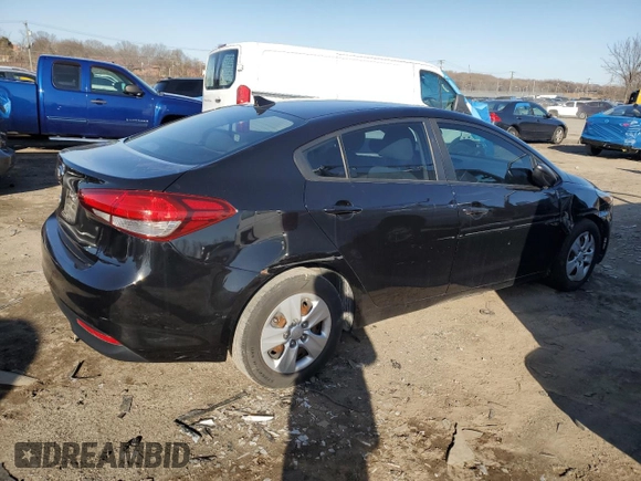 2017 Kia Forte LX with VIN 3KPFK4A77HE034348, listed as a Copart auction lot 48262995 with 140,493 mi miles and Clean Title. Bid and sale history available at carsss.com. Image 3.