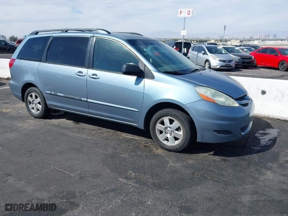 2006 Toyota Sienna CE with VIN 5TDZA23C86S445047, listed as a IAAI auction lot 41914029 with 213,009 mi miles. Bid and sale history available at carsss.com. Image 1.