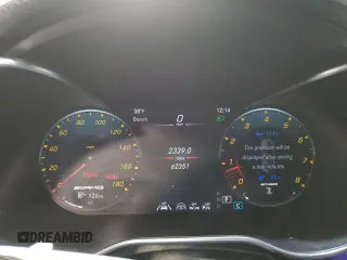 2021 Mercedes-Benz C 43 AMG with VIN W1KWJ6EB2MG103430, listed as a Copart auction lot 88777715 with 62,351 mi miles and Non repairable. Bid and sale history available at DreamBid. Image 9.