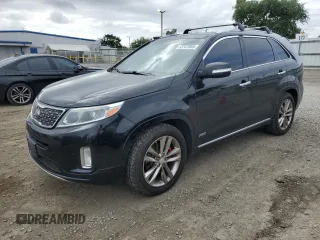 2015 Kia Sorento SX Limited with VIN 5XYKWDA78FG648568, listed as a Copart auction lot 53747055 with 167,146 mi miles and Clean Title. Bid and sale history available at carsss.com. Image 1.