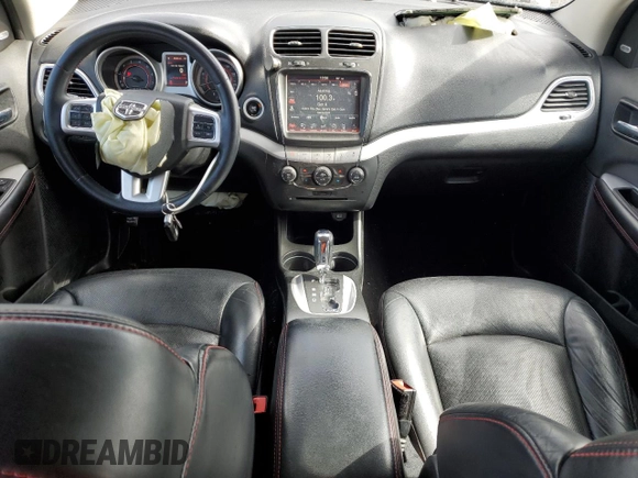 2015 Dodge Journey R/T with VIN 3C4PDDEG4FT655547, listed as a Copart auction lot 51601945 with 93,353 mi miles and Salvage Title. Bid and sale history available at DreamBid. Image 8.